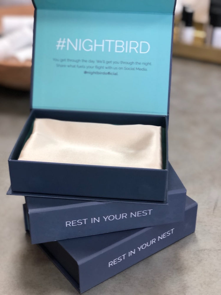 Nightbird Champagne Pillowcase